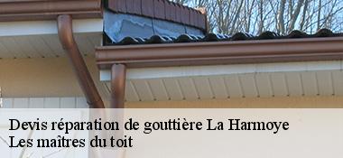 Devis réparation de gouttière  22320