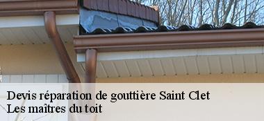 Devis réparation de gouttière  22260