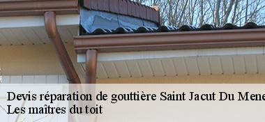 Devis réparation de gouttière  22330