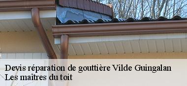 Devis réparation de gouttière  22980