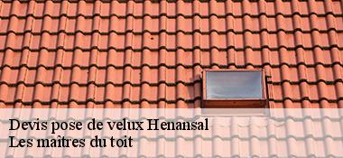 Devis pose de velux 22400
