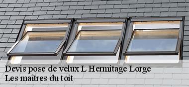 Devis pose de velux  22150
