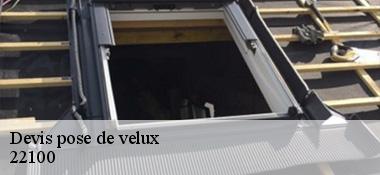 Devis pose de velux  22100