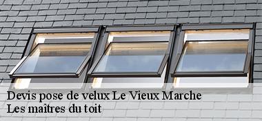 Devis pose de velux  22420
