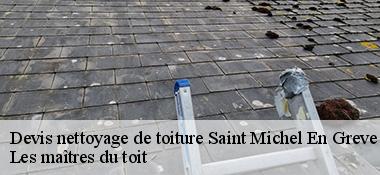 Devis nettoyage de toiture  22300