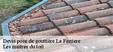 Devis pose de gouttière  22210