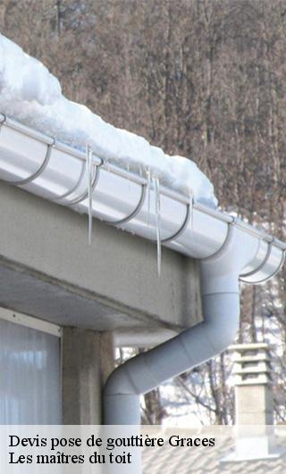 Devis pose de gouttière  22200