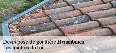 Devis pose de gouttière  22550