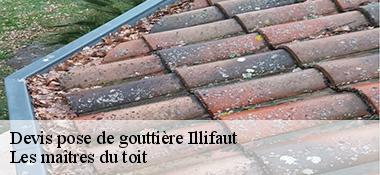 Devis pose de gouttière  22230