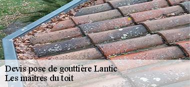 Devis pose de gouttière 22410
