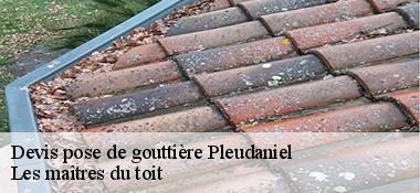 Devis pose de gouttière  22740