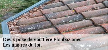 Devis pose de gouttière 22620
