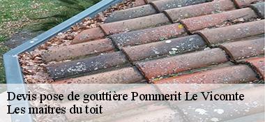 Devis pose de gouttière  22200