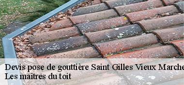 Devis pose de gouttière  22530