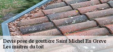 Devis pose de gouttière  22300