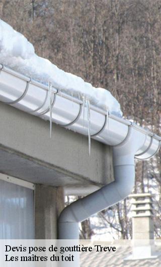 Devis pose de gouttière  22600