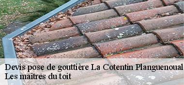 Devis pose de gouttière  22400