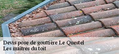 Devis pose de gouttière  22470