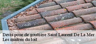 Devis pose de gouttière  22190