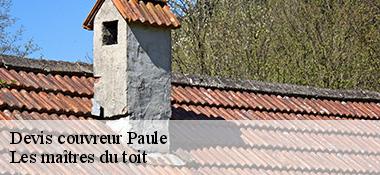 Devis couvreur  22340