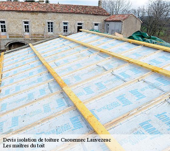 Devis isolation de toiture 22300