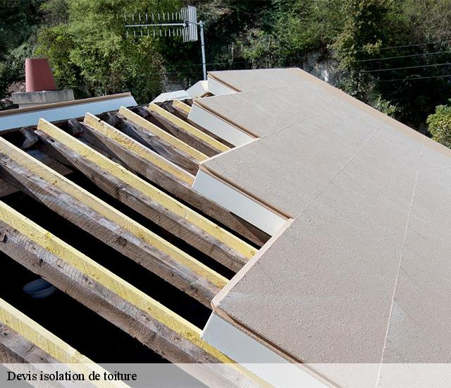 Devis isolation de toiture  22200