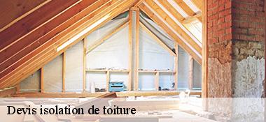 Devis isolation de toiture 22100