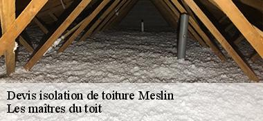 Devis isolation de toiture  22400
