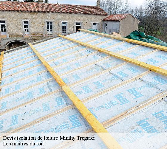 Devis isolation de toiture 22220