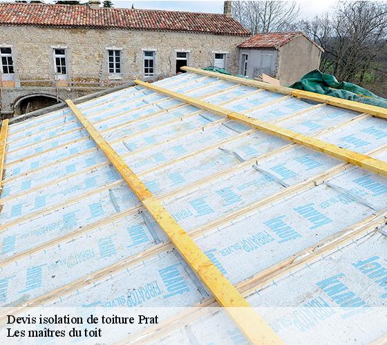 Devis isolation de toiture 22140