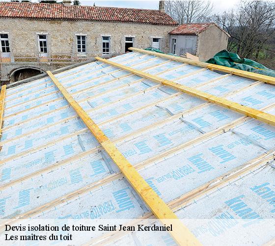 Devis isolation de toiture  22170