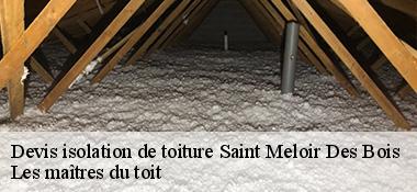 Devis isolation de toiture  22980