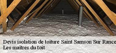 Devis isolation de toiture 22100