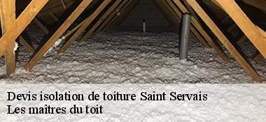 Devis isolation de toiture  22160