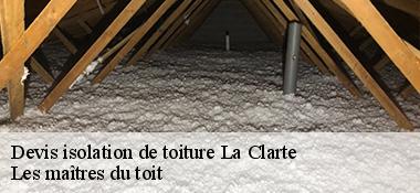 Devis isolation de toiture 22700