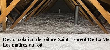 Devis isolation de toiture  22190