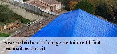 Pose de bâche et bâchage de toiture  22230