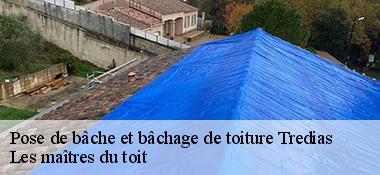 Pose de bâche et bâchage de toiture  22250
