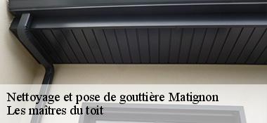 Nettoyage et pose de gouttière 22550