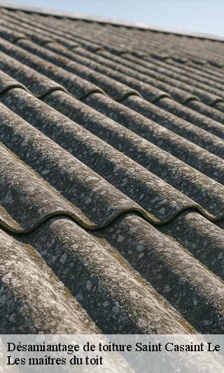 Désamiantage de toiture 22380